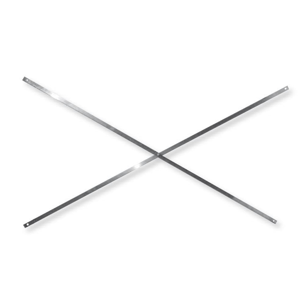 ORBIS - BRL-223 Bandella di rinforzo a croce preforata per triangoli, lunghezza 2300mm