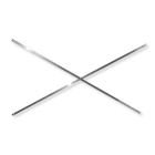 ORBIS - BRL-223 Bandella di rinforzo a croce preforata per triangoli, lunghezza 2300mm