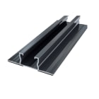 ORBIS - EASY WING 130 EPDM Profilo in ALLUMINIO per sostegno moduli fotovoltaici,con ali laterali per fissaggio su grecata, lunghezza 130cm con EPDM