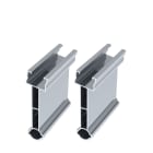 ORBIS - KITSB2F KIT Staffe elevatrici basculanti in alluminio seconda fila 5°, vela 2 pannelli in ORIZZONTALE