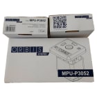 ORBIS - MPU-P3052 Morsetto UNIVERSALE PREASSEMBLATO fissaggio moduli, uso da CENTRALE o TERMINALE, colore ALLUMINIO, spessori moduli ammessi 30mm-50mm