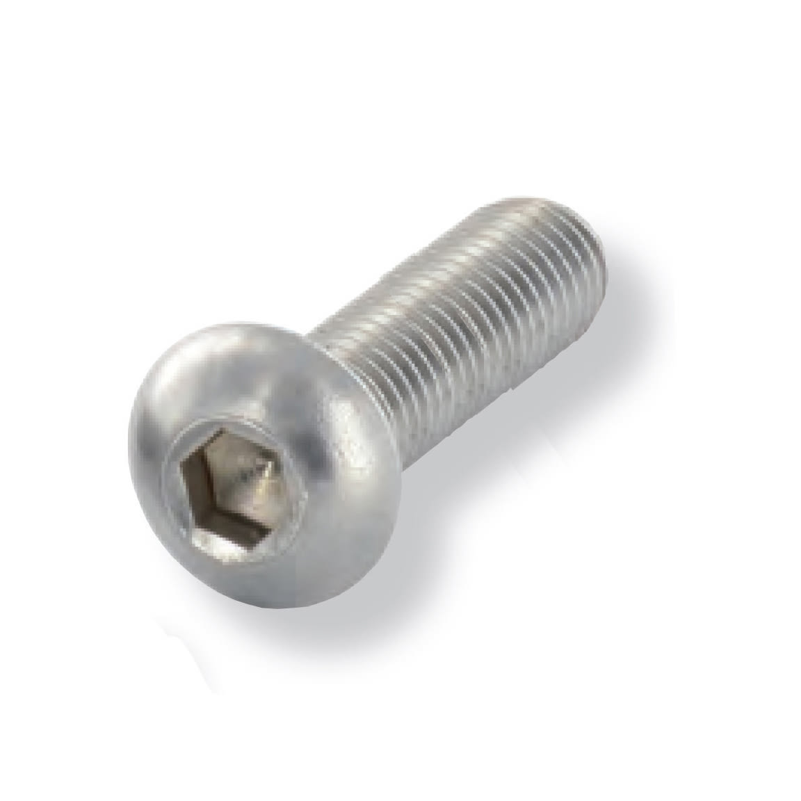 ORBIS - TBBM860 Vite brugola M8 in INOX, lunghezza 60mm, testa bombata con cava esagonale, uso con profili modello EASY CLAMP e spessore pannello 37-43mm OB620803