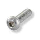 ORBIS - TBBM865 Vite brugola M8 in INOX, lunghezza 65mm, testa bombata con cava esagonale,uso con profili modello EASY CLAMP e spessore pannello 44-50mm