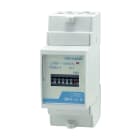 ORBIS - CONTAX 6521 SO Contatore monofase energia attiva, 2 Moduli, 65A, inserzione diretta, display elettromeccanico, lampeggio LED 1Wh/imp