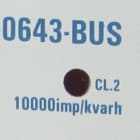 ORBIS - CONTAX D-0643-SPL BUS Contatore trifase energia in configurazione SPL per colonnine VIARIS, 4 Moduli, Comunicazione MODBUS, 6A, display digitale