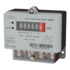 ORBIS - MERb Contatore monofase energia attiva, da parete, 100A, inserzione diretta, display elettromeccanico, lampeggio LED 0.625Wh/imp