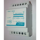 ORBIS - TRM C 24/24 Trasformatori modulari per campanelli, potenza 24 VA, 3 moduli DIN, tensione primario 230V, tensione secondario 12/24 VAC