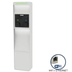 ORBIS - VIARIS CITY+ BBT222ETH TRIFASE 22 kW + 22 kW, 2 prese TIPO 2 e SHUTTER,WiFi+Ethernet, lettore carte RFID