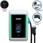 ORBIS - VIARIS GRAVITY 1CCS30ETHG DC FAST CHARGER 30 kW, 1 uscita: CCS2, Cavo 5m, Ethernet+4G, lettore carte RFID