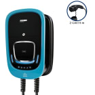 ORBIS - VIARIS COMBI+ CCT274ETH MONOFASE 7.4 kW + 7.4 kW 32A, 2 CAVI e CONNETTORE TIPO 2 lunghezza 5m, Ethernet, lettore carte RFID