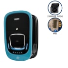 ORBIS - VIARIS COMBI+ BBT2E74ETH MONOFASE 7.4 kW + 7.4 kW 32A, 2 PRESE TIPO 2 e SHUTTER, contatore MID, Ethernet, lettore carte RFID