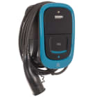 ORBIS - VIARIS UNI+ C10T2P74ETH MONOFASE 7.4 kW 32A, 1 CAVO e CONNETTORE TIPO 2 lunghezza 10m, lettore carte RFID, WiFi + Ethernet