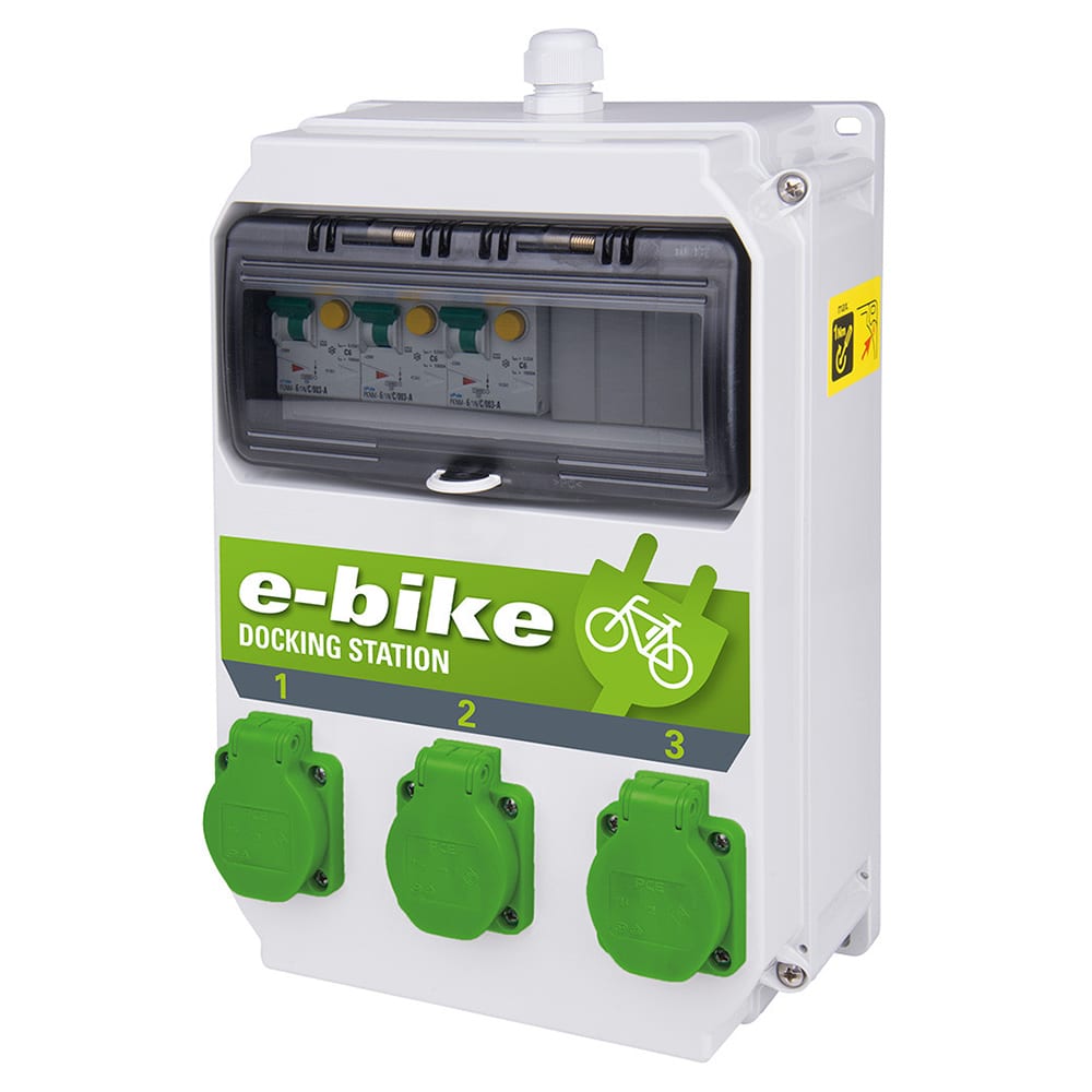 ORBIS - ANIF4 EBIKE Dswall box con 3 prese per e-bike