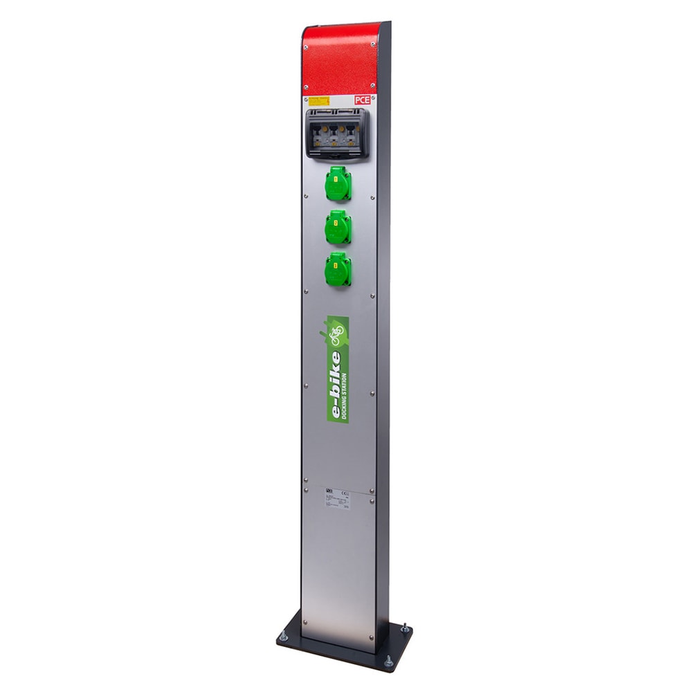 ORBIS - PILA EBIKE DS colonnina con 3 prese per e-bike