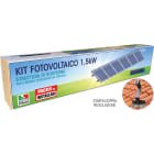 ORBIS - KIT FST-R6 KIT STRUTTURA DI SOSTEGNO 6 PANNELLI per 6 moduli fotovoltaici in verticale su tetto con tegole o coppi, Staffa DOPPIA REGOLAZIONE