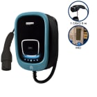 ORBIS - VIARIS UNI CT2E22 TRIFASE 22 kW 3x32A, 1 CAVO e CONNETTORE TIPO 2 lunghezza 5m, contatore MID, lettore carte RFID