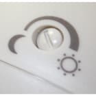 ORBIS - ISIMAT+ Rivelatore di movimento da parete, rilevamento: angolo 200°, frontali 12m e laterali 8m, 230V