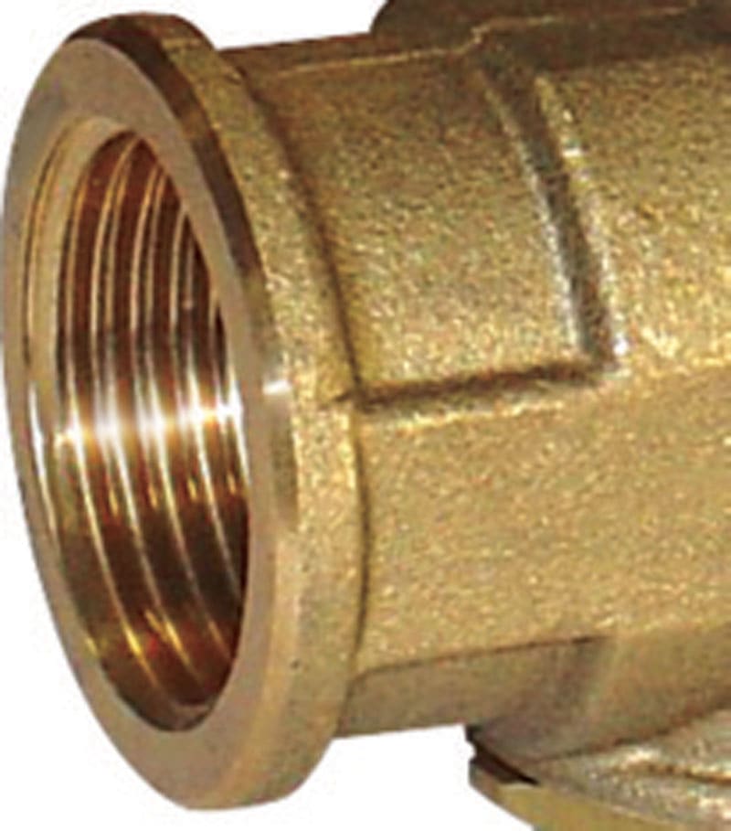 ORBIS - ELETTROVALVOLA 1/2" 230V, NA a riarmo manuale, corpo: OTTONE, attacco 1/2" DN15
