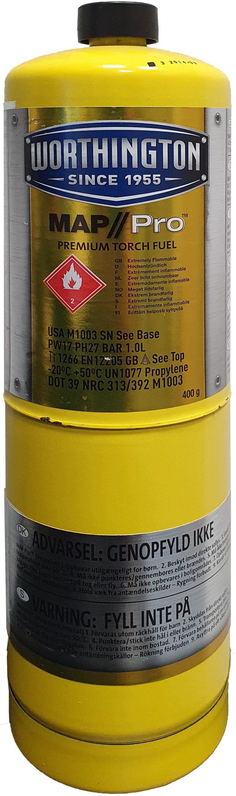 ORBIS - MAP PRO Cartuccia gas MAP PRO 450 g