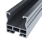 ORBIS - EASY TECH 420  Profilo in ALLUMINIO per sostegno moduli Fotovoltaici, con guida, lunghezza 4.2m