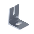 ORBIS - SLL64 Staffa a"L" in ALLUMINIO per fissaggio profili, dimensioni 50x56x64mm