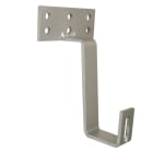 ORBIS - SFP8-MX  Staffa con piastra in ACCIAIO INOX 304 per tegole MARSIGLIESI, spessore 8mm