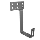 ORBIS - SFP8-PX  Staffa con piastra in ACCIAIO INOX 304 per tegole PORTOGHESI, spessore 8mm