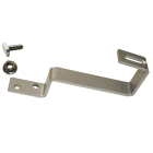 ORBIS - SSR-MXS Staffa semplice in ACCIAIO INOX AISI 304 con bulloneria per fissaggio su profilo, per tegole MARSIGLIESI, spessore 5mm