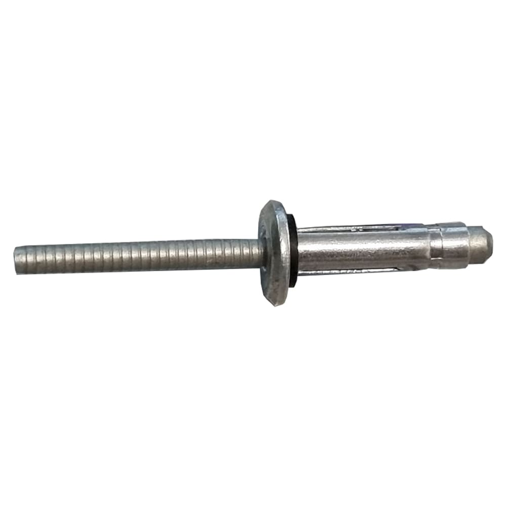 ORBIS - RIV50GF-5220 (Confezione 50pz) Rivetto in ALLUMINIO a FIORE con guarnizione, diametro 5.2mm lunghezza 20mm