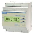 ORBIS - CONTAX D-0643 BUS Contatore trifase energia (Bidirezionale) attiva e reattiva, 4 Moduli, Comunicazione MODBUS, 6A, inserzione con TA, display digitale