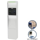 ORBIS - VIARIS CITY+ BBT2P22ETH TRIFASE 22 kW + 22 kW,  2 prese TIPO 2 e SHUTTER,WiFi+Ethernet, 2 protezioni magnet.+diff., lettore carte RFID