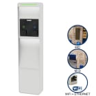 ORBIS - VIARIS CITY+ BBT2PE22ETH TRIFASE 22 kW + 22 kW,  2 prese TIPO 2 e SHUTTER,WiFi+Ethernet, 2 protezioni magnet.-diff.,2 cont. MID, lettore carte RFID