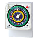 ORBIS - CRONO QRSD Interruttore orario elettromeccanico da parete, retroquadro e barra DIN, giornaliero/settimanale, riserva 100 ore, 230V