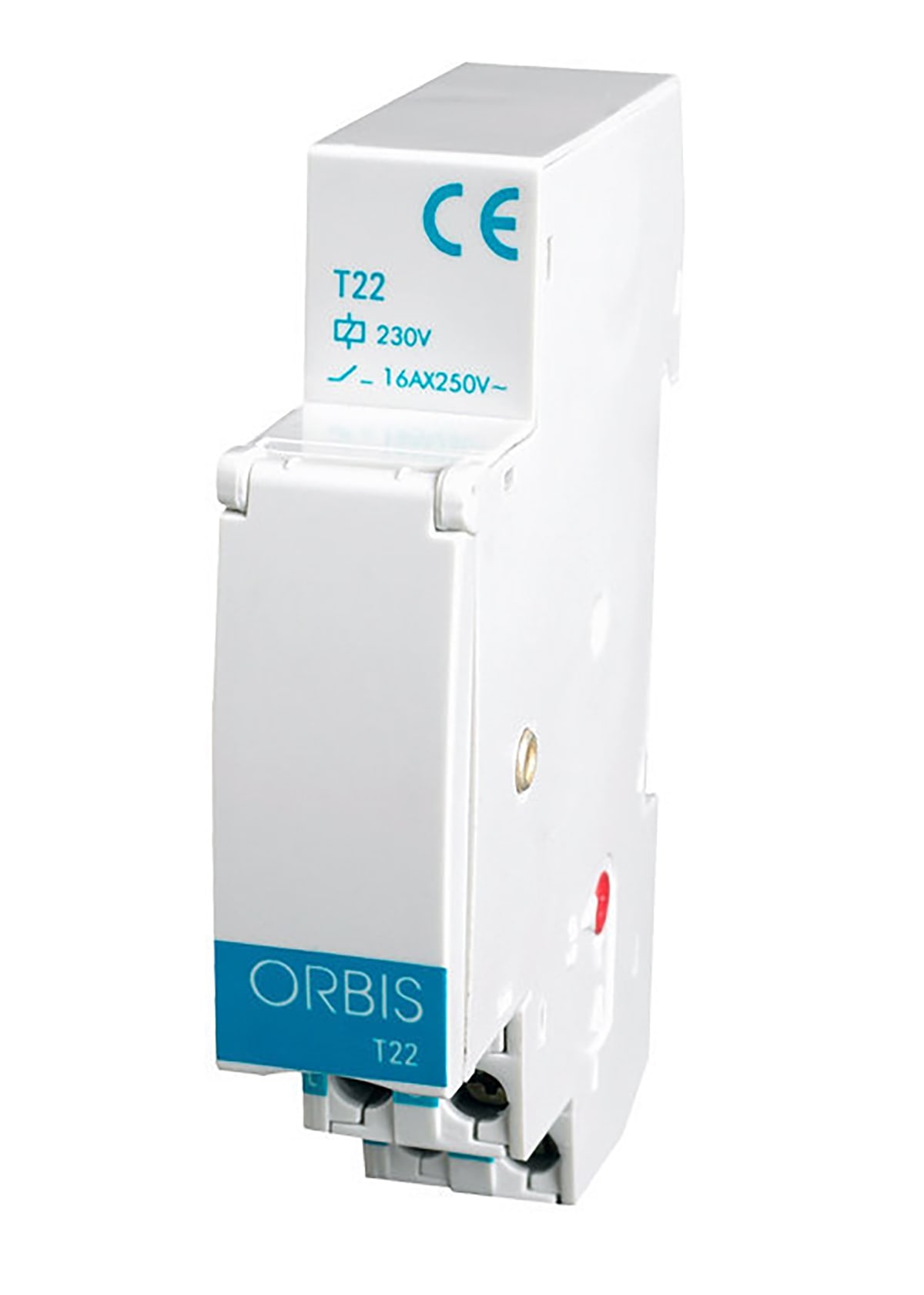 ORBIS - T-22 Automatico luci scale 1 modulo DIN, riarmabile, 230V