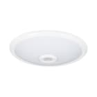 ORBIS - PLADILED METAL PIR Colore BIANCO con rivelatore di movimento, rilevamento: angolo 360°, diametro 16m ad altezza 2.5m , 230V