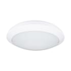ORBIS - PLADILED 80 E Colore BIANCO doppio livello illuminazione con rivelatore di movimento, rilevamento: angolo 360°, diametro 16m ad altezza 2.5m , 230V + Batteria