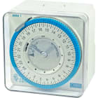 ORBIS - MINI T-QRD Interruttore orario elettromeccanico da parete, retroquadro e barra DIN, giornaliero, con riserva 100 ore, 230V