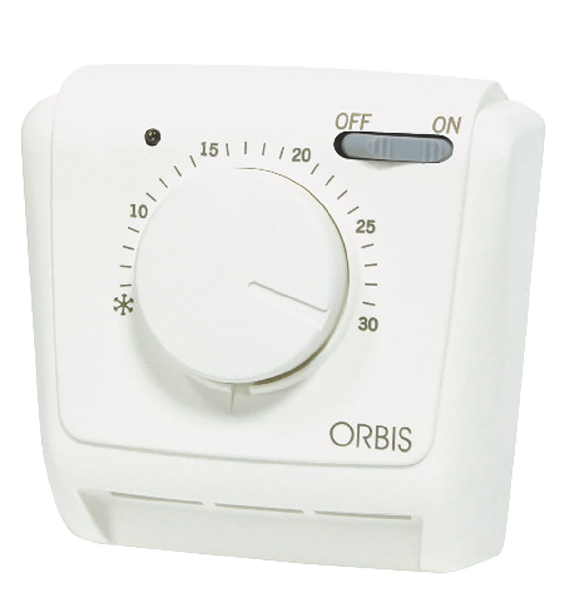 ORBIS - CLIMA MLI Termostati elettromeccanici da parete, membrana a gas, funzione riscaldamento/condizionamento/ON/OFF, non necessita alimentazione