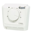 ORBIS - CLIMA MLI Termostati elettromeccanici da parete, membrana a gas, funzione riscaldamento/condizionamento/ON/OFF, non necessita alimentazione