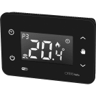ORBIS - NEXU WiFi NERO Cronotermostato digitale da parete comunicazione WiFi, programmazione settimanale, alim. 230V