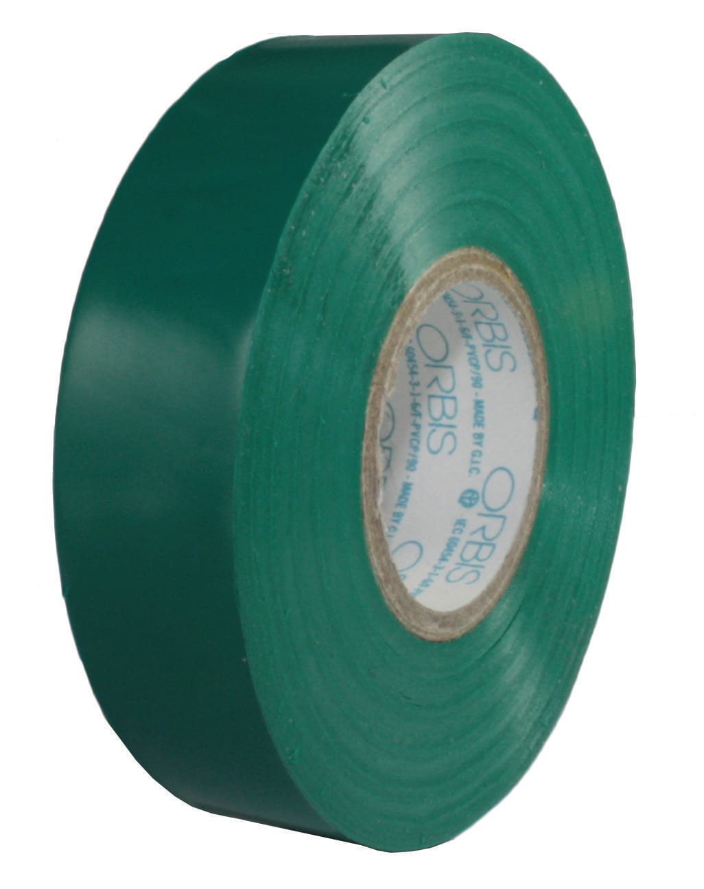 ORBIS - VE2525-13 VERDE Nastro isolante, spessore 0.13mm, dimensioni: 25 mm x 25 m, confezione 96 pz
