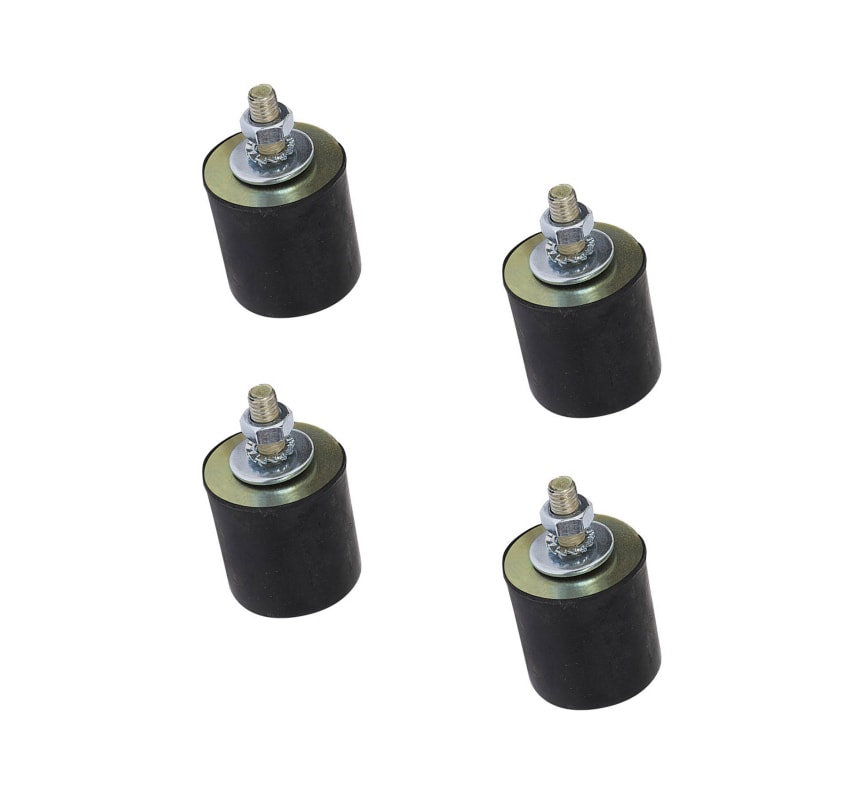 ORBIS - AVT 4040 kit di 4 supporti antivibranti, da terra, altezza 40mm, portata per KIT 70 kg