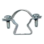 ORBIS - CL 28-30-32 Collari fissatubo in ACCIAIO ZINCATO, diametro tubo da 28 mm a 32 mm