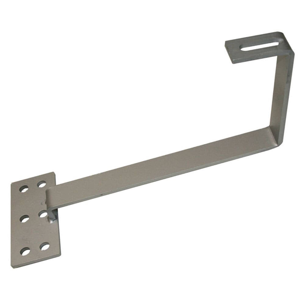 ORBIS - SFP-C Staffa con piastra in ACCIAIO ZINCATO A CALDO per tegole ROMANE, spessore 6mm