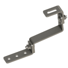 ORBIS - SS-UX Staffa semplice regolabile in ACCIAIO INOX AISI 304, 2 regolazioni, spessore 5mm
