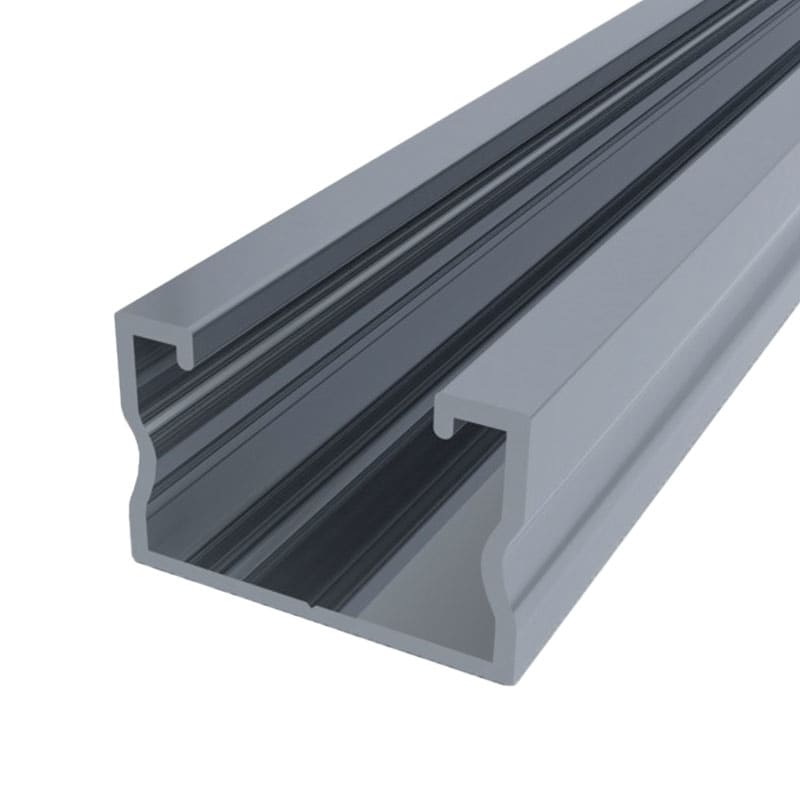 ORBIS - EASY SMALL 120 Profilo in ALLUMINIO per sostegno moduli fotovoltaici, senza guida, 2 fori, lunghezza 1.2m