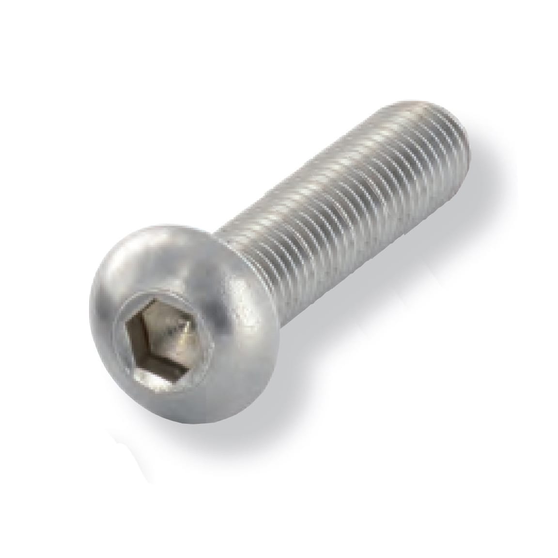 ORBIS - TBBM870 Vite brugola M8 in INOX, lunghezza 70mm, testa bombata con cava esagonale, uso con profili modello EASY CLAMP e spessore pannello 51-55mm