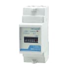 ORBIS - CONTAX 3221 SO Contatore monofase energia attiva, 2 Moduli, 32A, inserzione diretta, display elettromeccanico, lampeggio LED 0.5Wh/imp