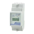 ORBIS - CONTAX D-6521 SO Contatore monofase energia attiva, 2 Moduli, 65A, inserzione diretta, display digitale, lampeggio LED 1Wh/imp