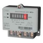 ORBIS - MERb Contatore monofase energia attiva, da parete, 100A, inserzione diretta, display elettromeccanico, lampeggio LED 0.625Wh/imp
